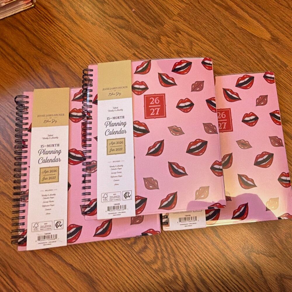 Blue Sky Jessie James Decker 15-Month Large Planner 2026-2027 Weekly/Monthly